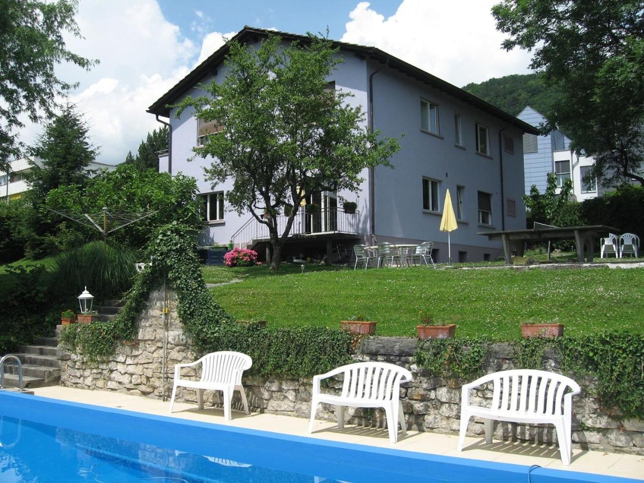 Hotel Garni Villa Carmen La Neuveville Exterior foto